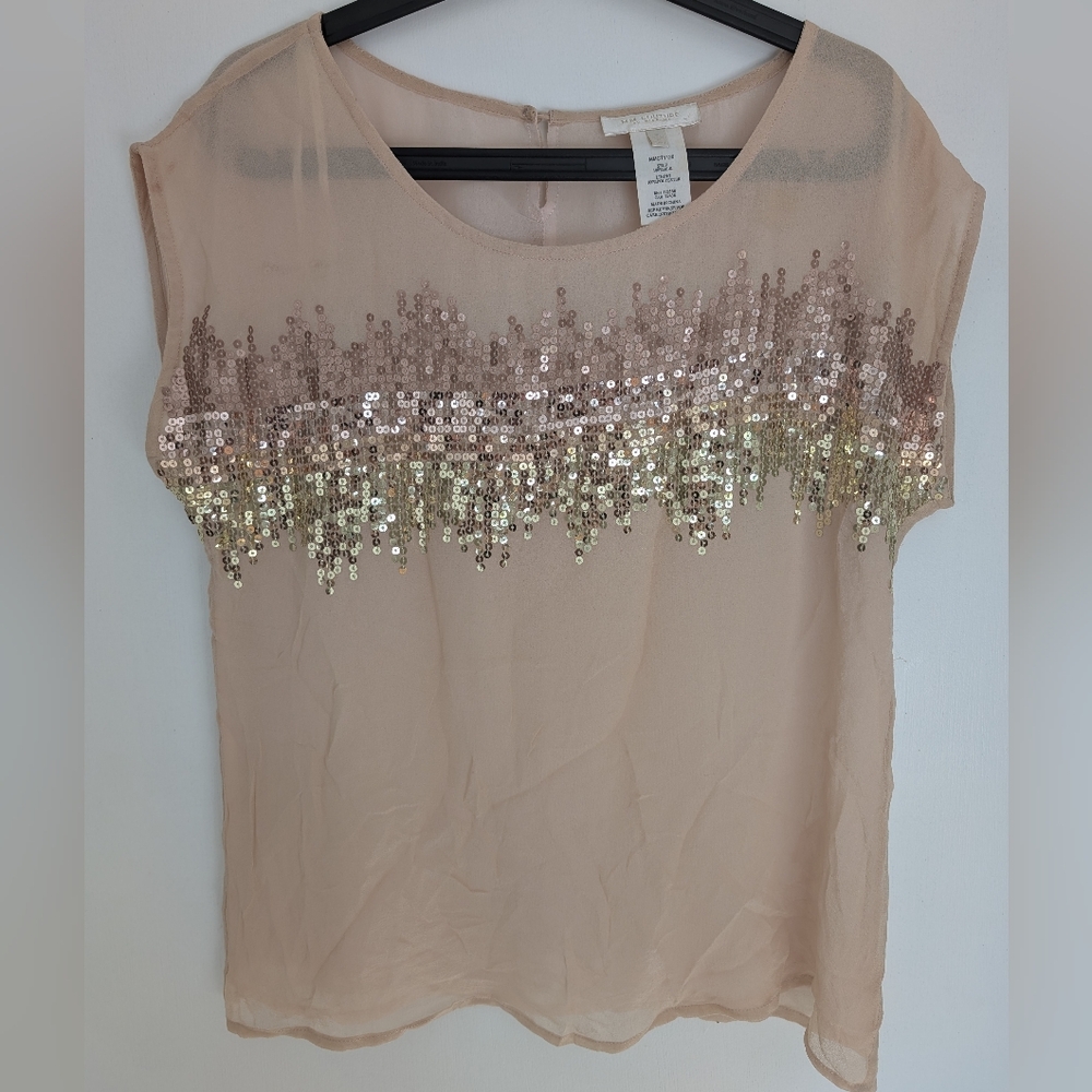 MM Couture Sequin Blouse